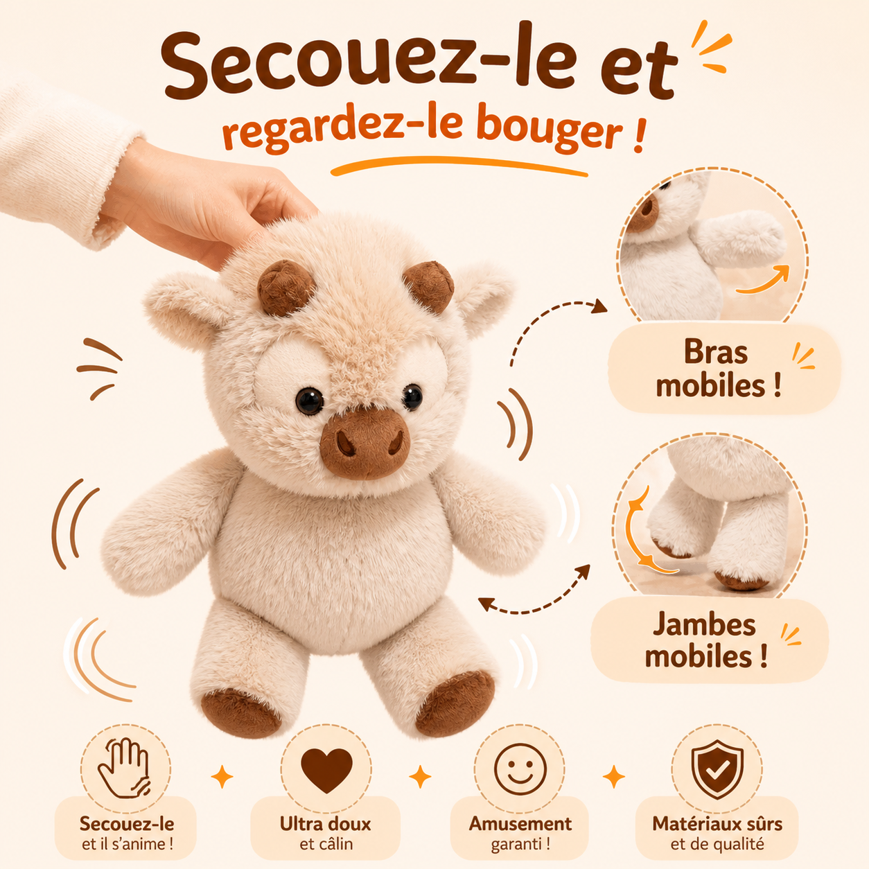 Runo – Peluche qui court